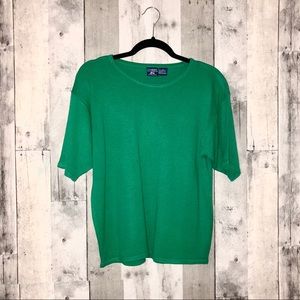 Camden Classics by D.S Ross Short Sleeve sweater L